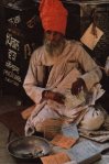 Bhagat Puran Singh collecting donations